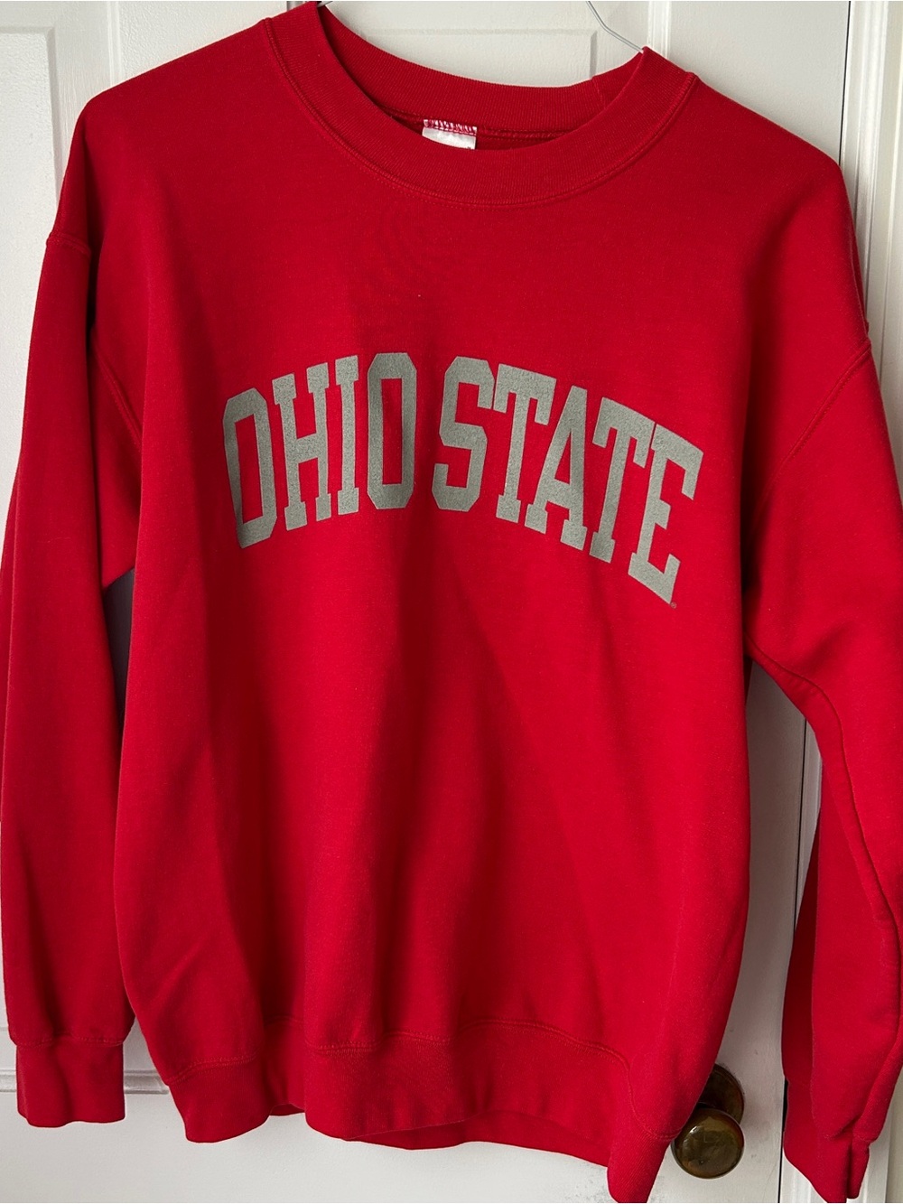 Ohio State Red Crewneck Sweatshirt
